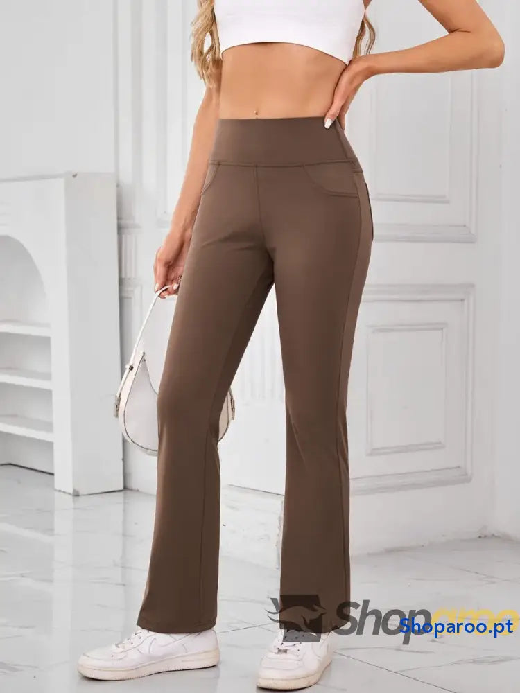 Lovelet High Waist Active Pants with Pockets