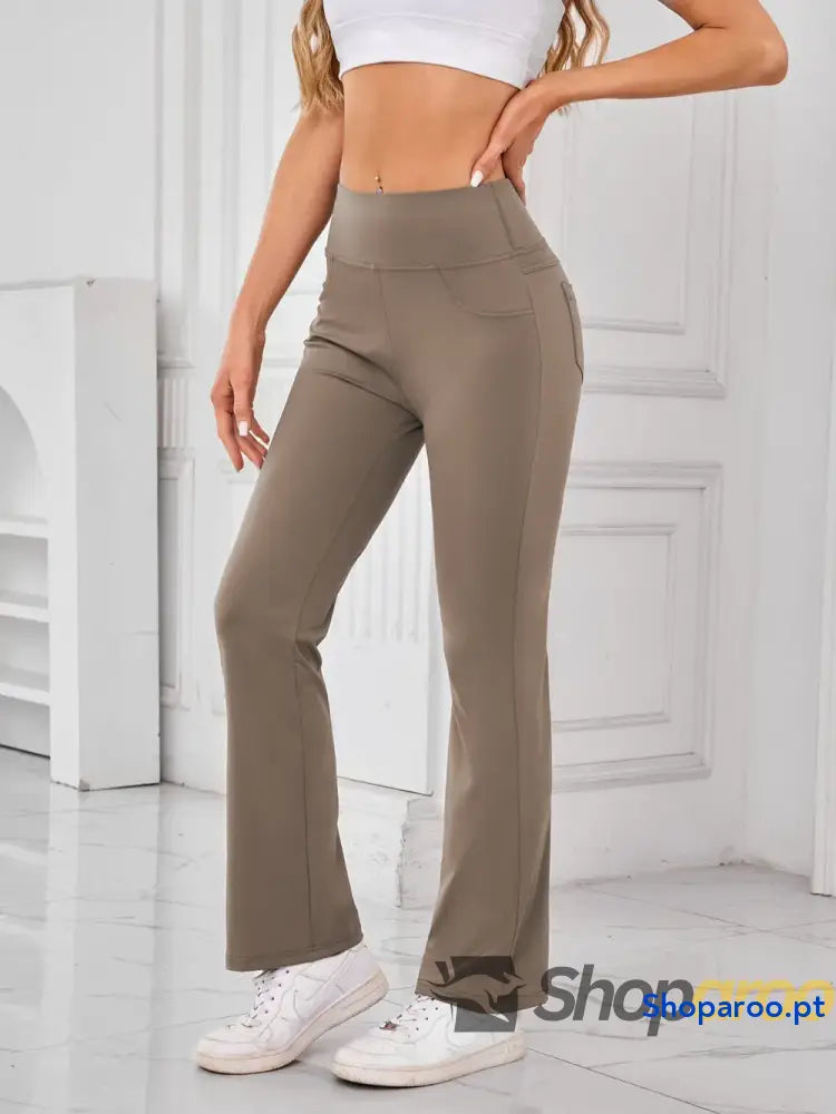 Lovelet High Waist Active Pants with Pockets