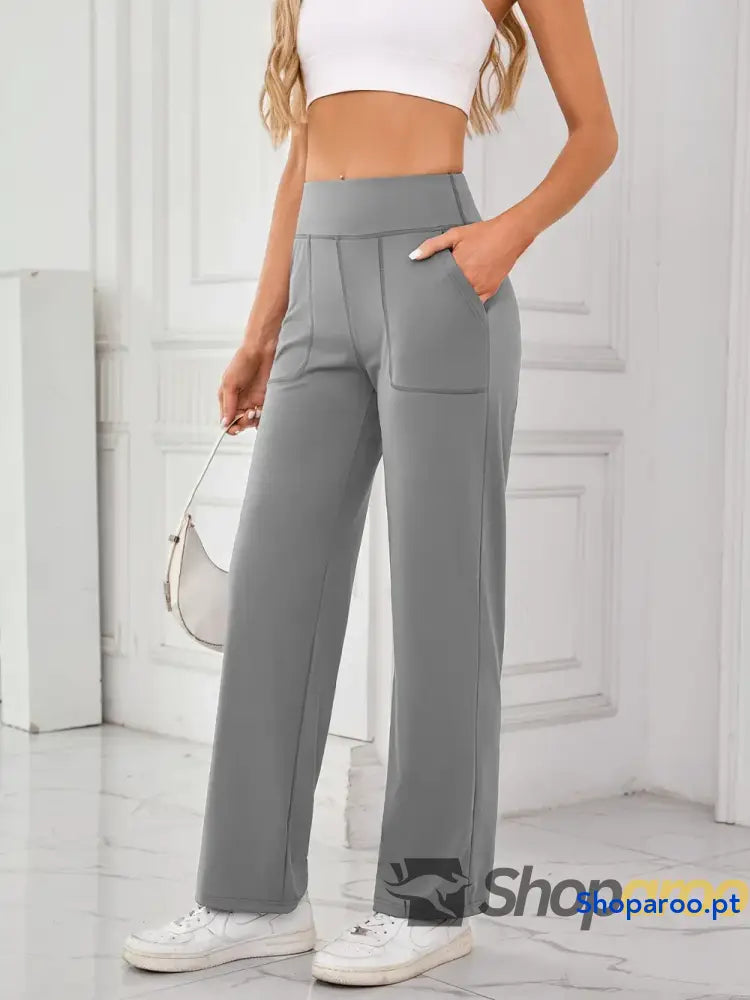 Lovelet High Waist Active Pants with Pockets