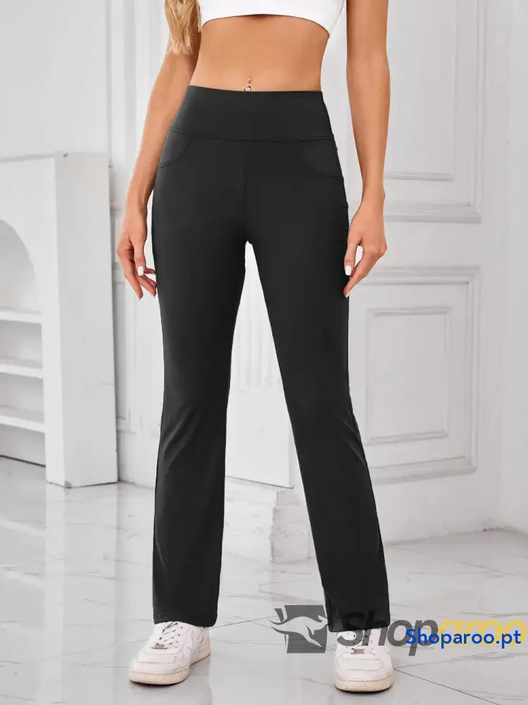 Lovelet High Waist Active Pants with Pockets