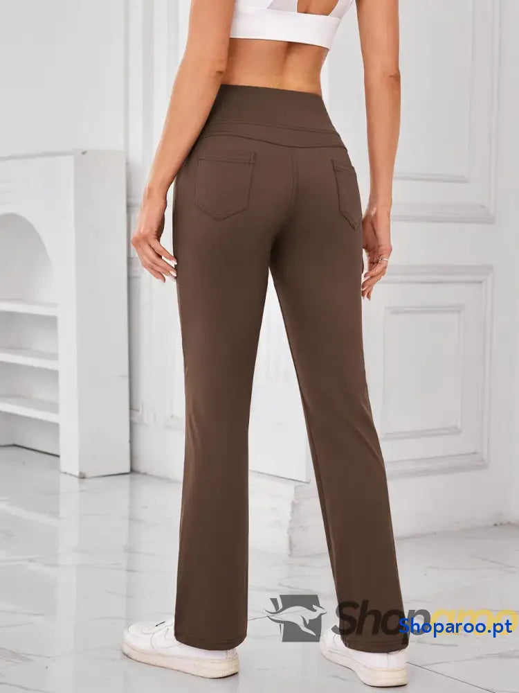 Lovelet High Waist Active Pants with Pockets