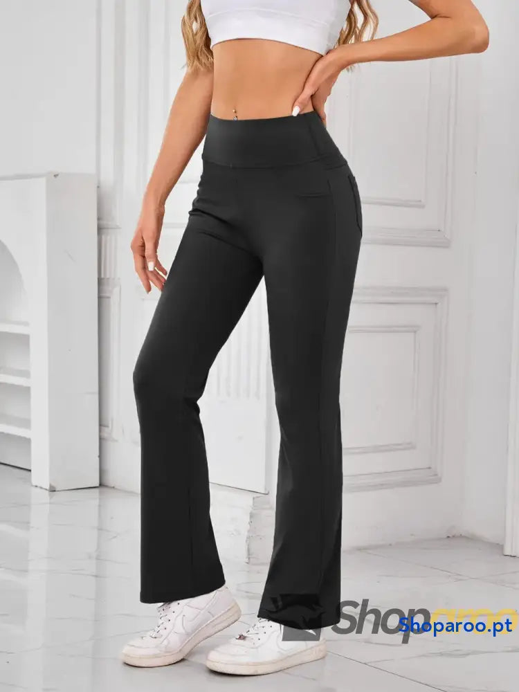 Lovelet High Waist Active Pants with Pockets