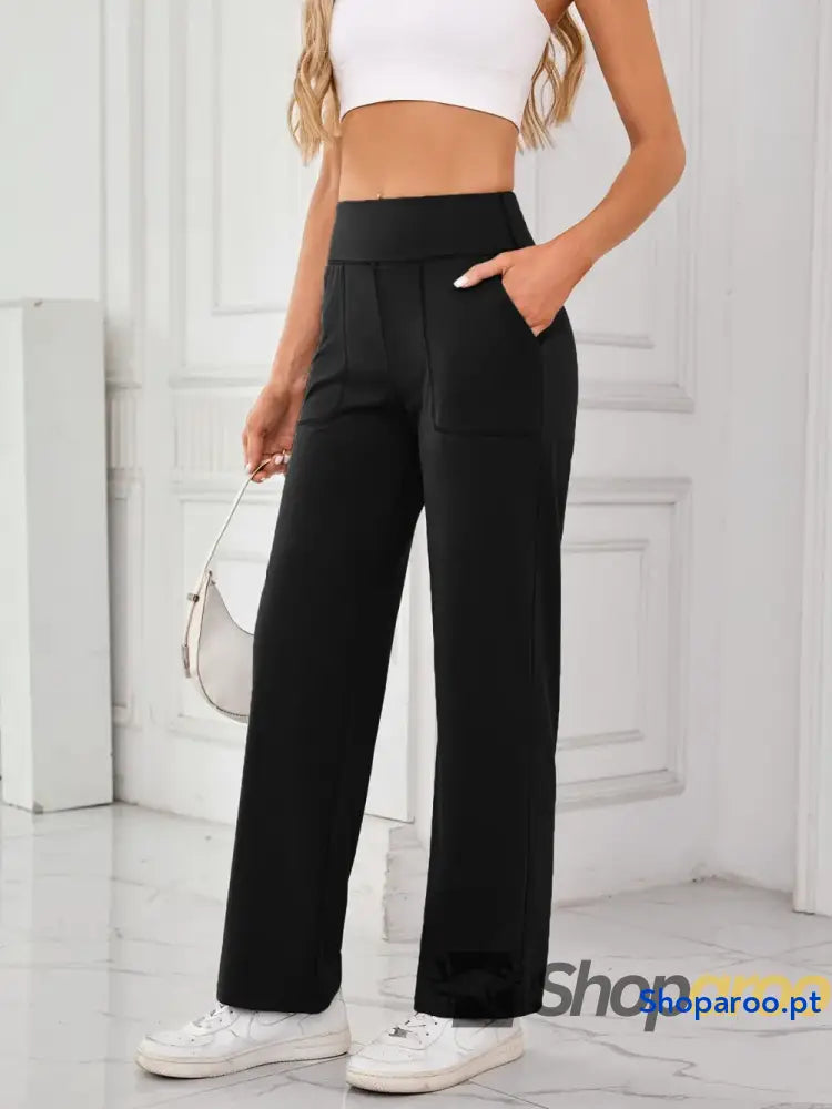 Lovelet High Waist Active Pants with Pockets