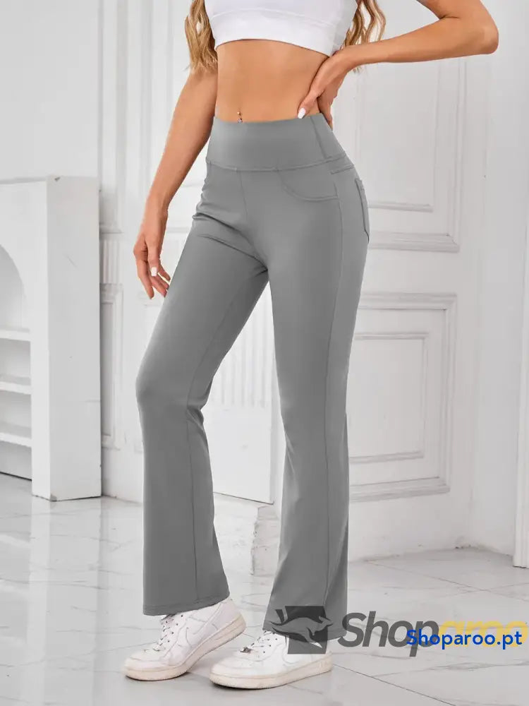 Lovelet High Waist Active Pants with Pockets