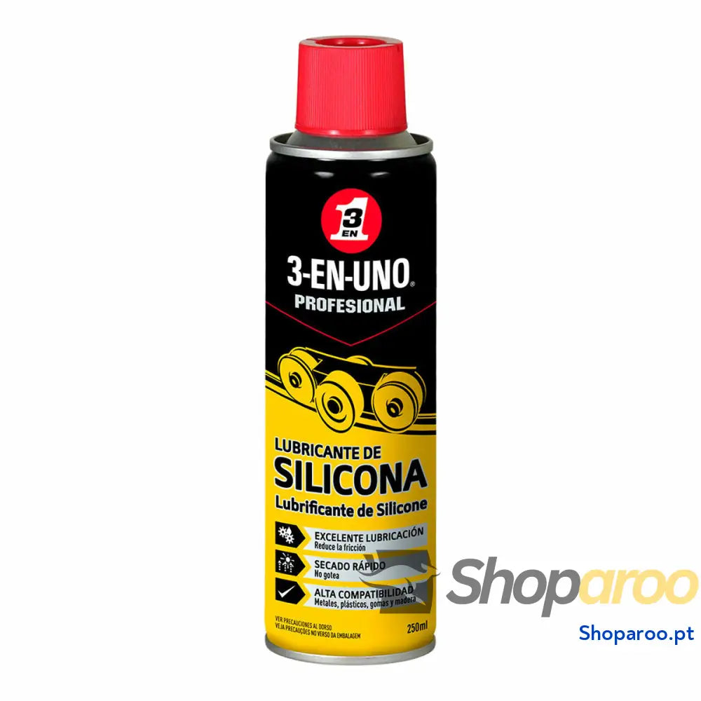 Lubrificante de Silicone 3-En-Uno 34468 250 ml