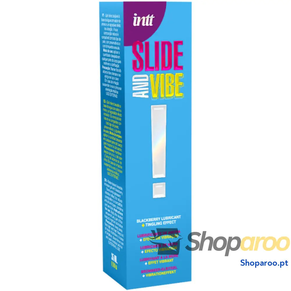 Lubrificante vibratório beijável com efeito à base de água 35ml