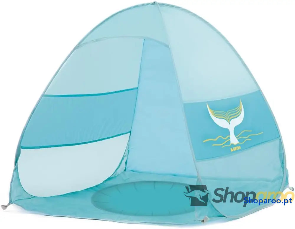 Ludi Piscina multifunções para bebé piscina emergente loja anti UV 50 e rede