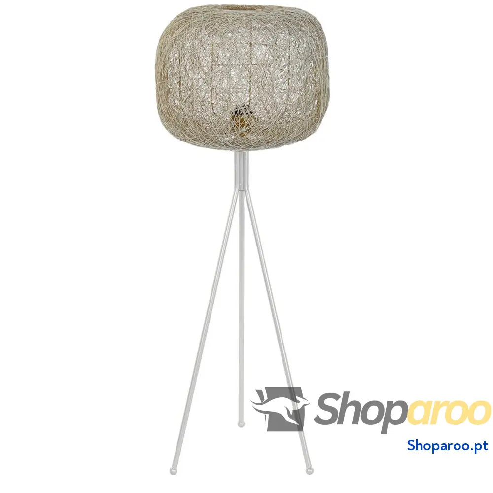 Luminária de chão DKD Home Decor Branco 50 W 220 V 41 x 41 x 109 cm