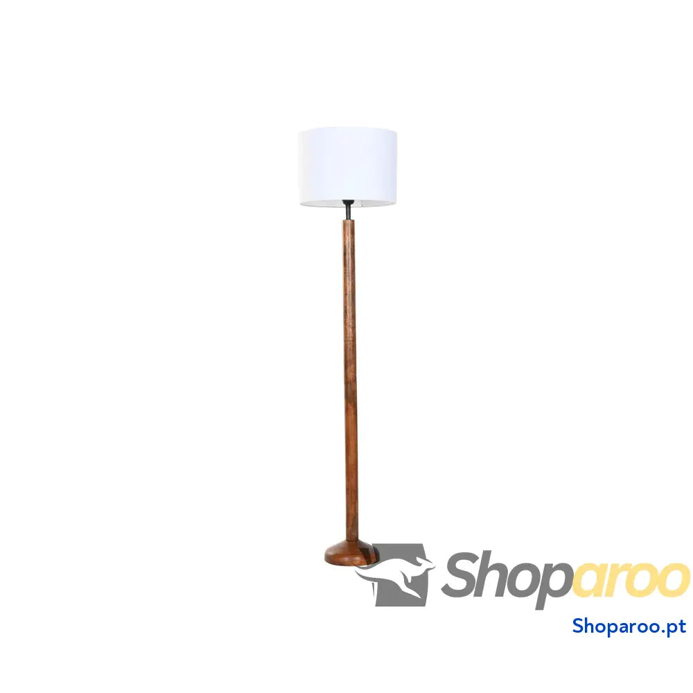Luminária de chão Home ESPRIT Bege Catanho escuro 60 W 220 V 35 x 35 x 156 cm