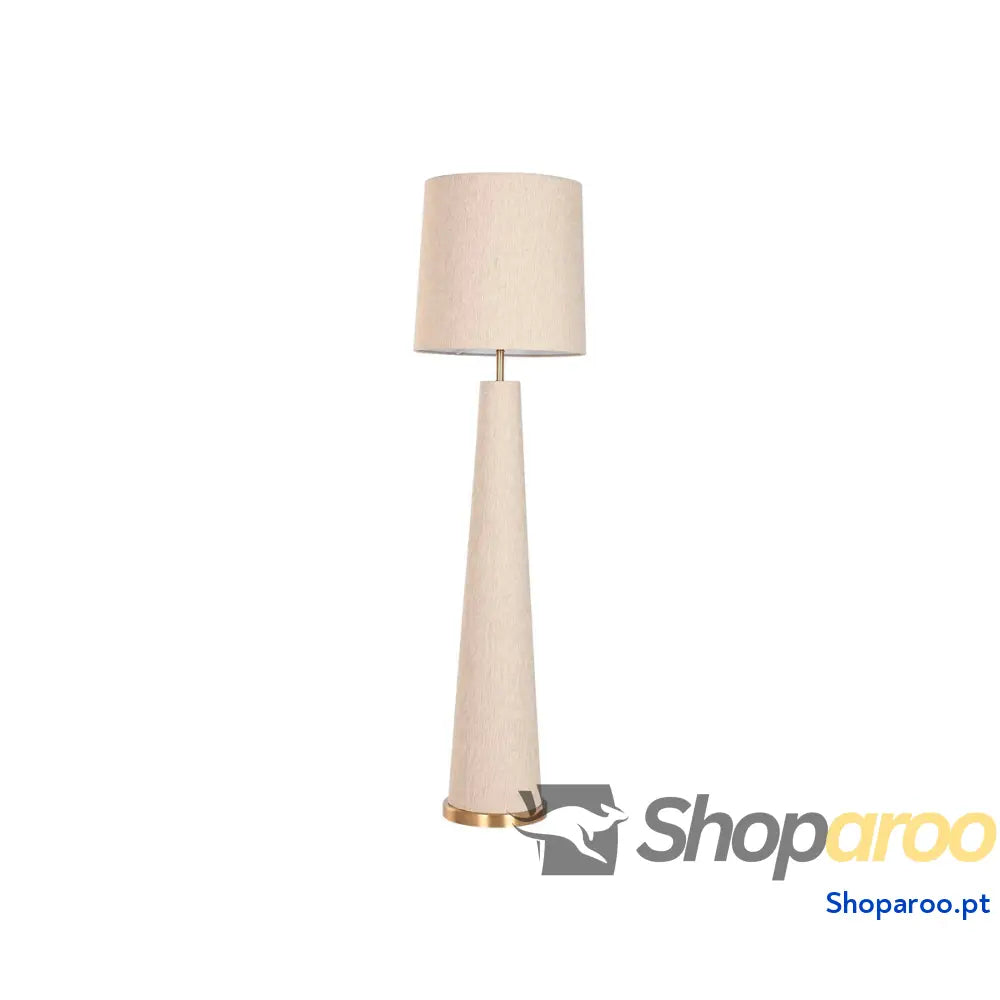 Luminária de chão Home ESPRIT Bege Dourado 50 W 220 V 40 x 40 x 149 cm