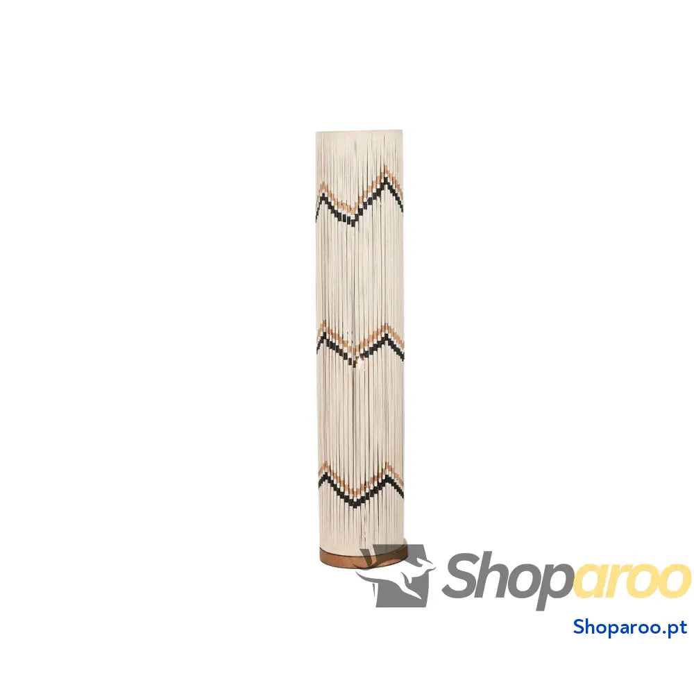 Luminária de chão Home ESPRIT Bege Duas cores 50 W 220 V 25 x 25 x 125 cm