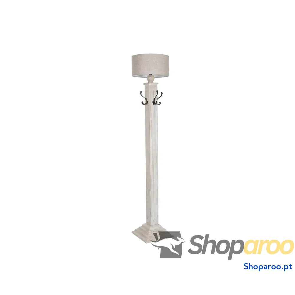 Luminária de chão Home ESPRIT Branco 220 V 42 X 42 X 200 cm