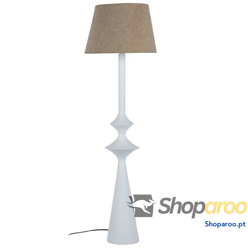 Luminária de chão Home ESPRIT Branco 43 x 43 x 150 cm