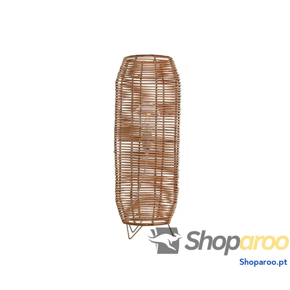 Luminária de chão Home ESPRIT Castanho 23 x 23 x 65 cm