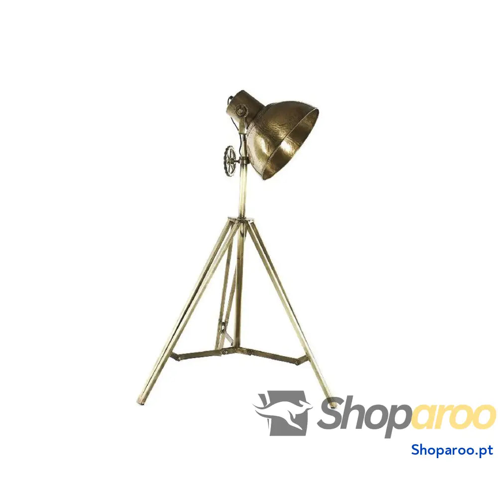 Luminária de chão Home ESPRIT Dourado 25 W 30 x 28 x 142 cm