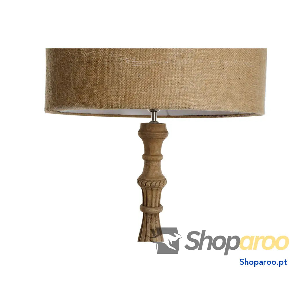 Luminária de chão Home ESPRIT Natural 50 W 220 V 60 x 60 x 180 cm