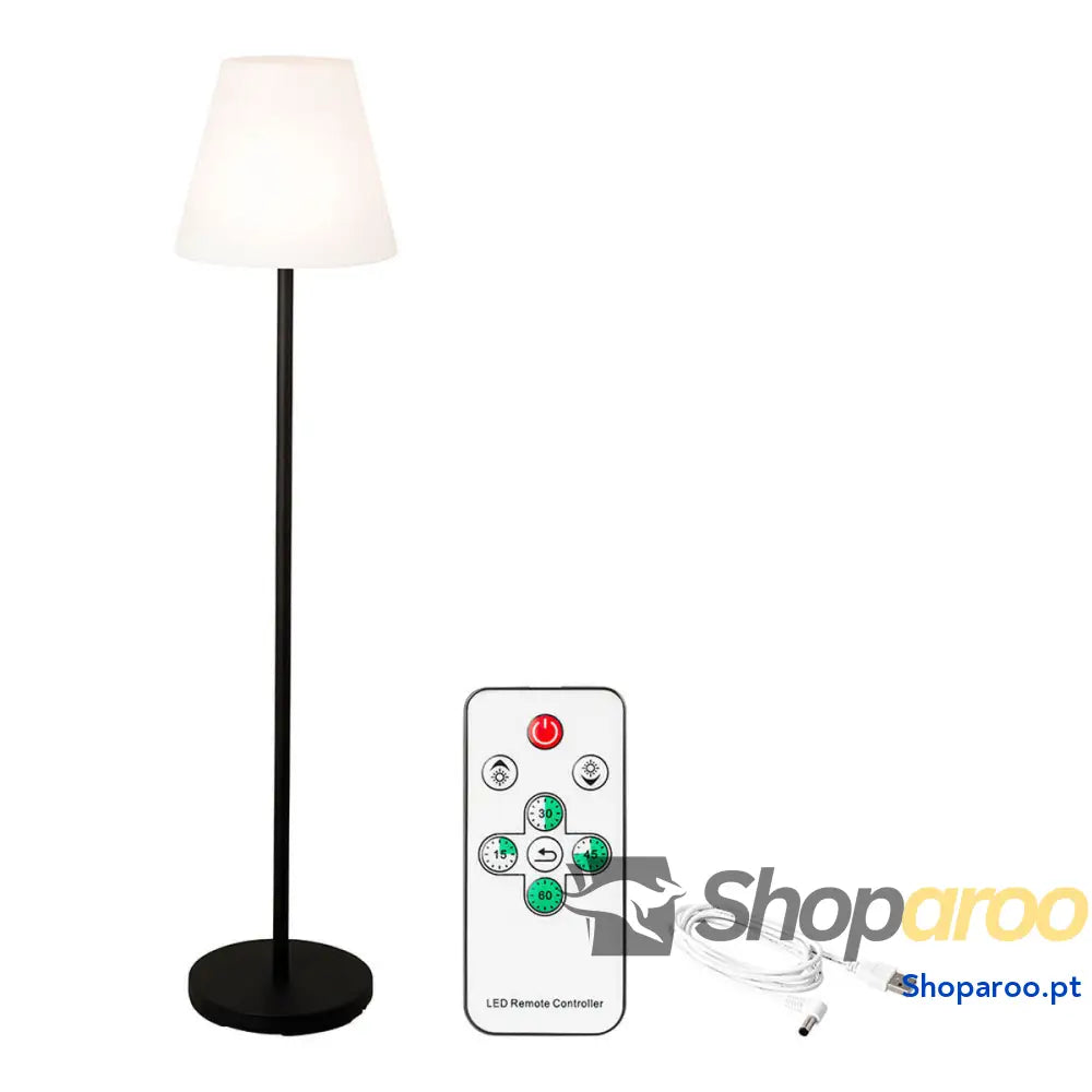 Luminária de chão Lumineo 894459 150 cm Recarregável