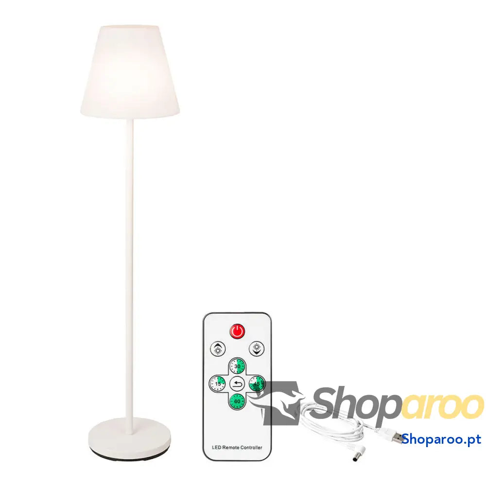 Luminária de chão Lumineo 894460 150 cm Recarregável