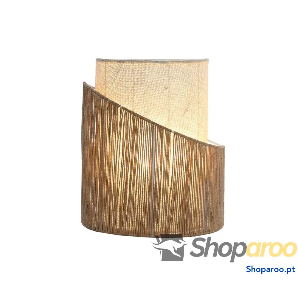 Luminária de parede Home ESPRIT Castanho Natural Urbana