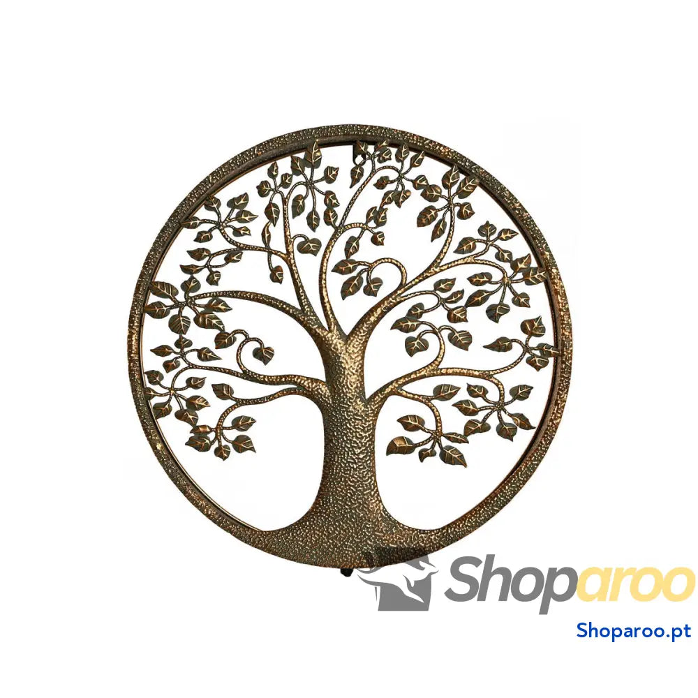 Luminária de parede Home ESPRIT Dourado Metal 50 W Árvore 220 V 50 x 13 x 50 cm