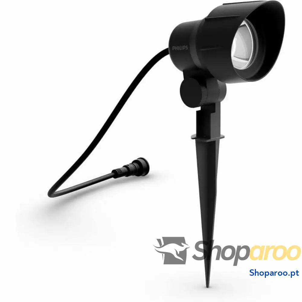 Luminária Philips Preto 12 V Branco quente 600 lm (1 Unidade)