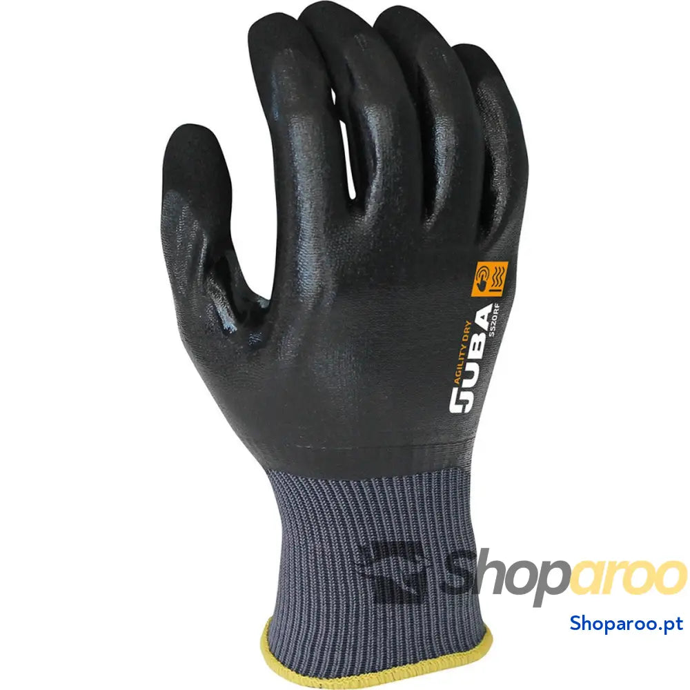 Luvas de Trabalho JUBA Preto Nitrila