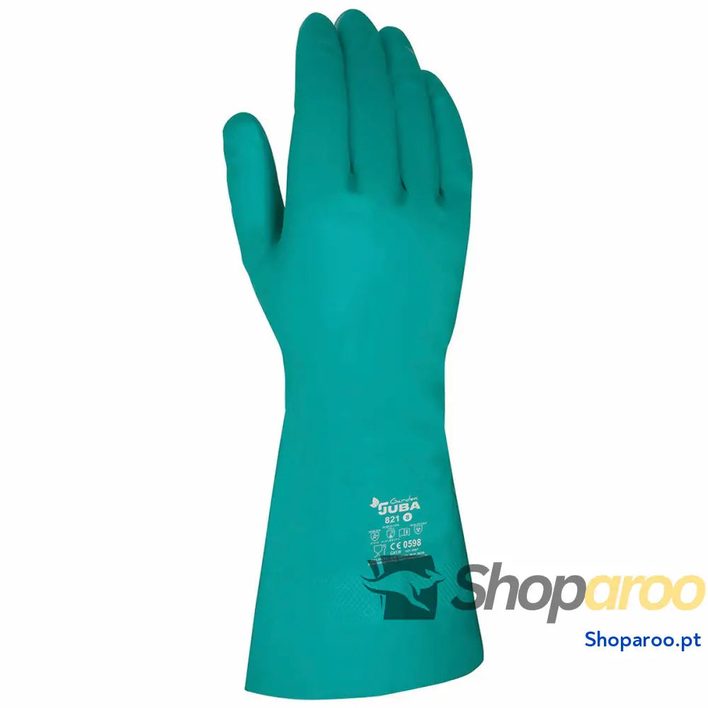 Luvas de Trabalho JUBA Verde Nitrila