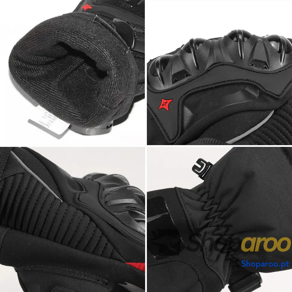 Luvas impermeáveis de moto HEROBIKER unissexo para inverno