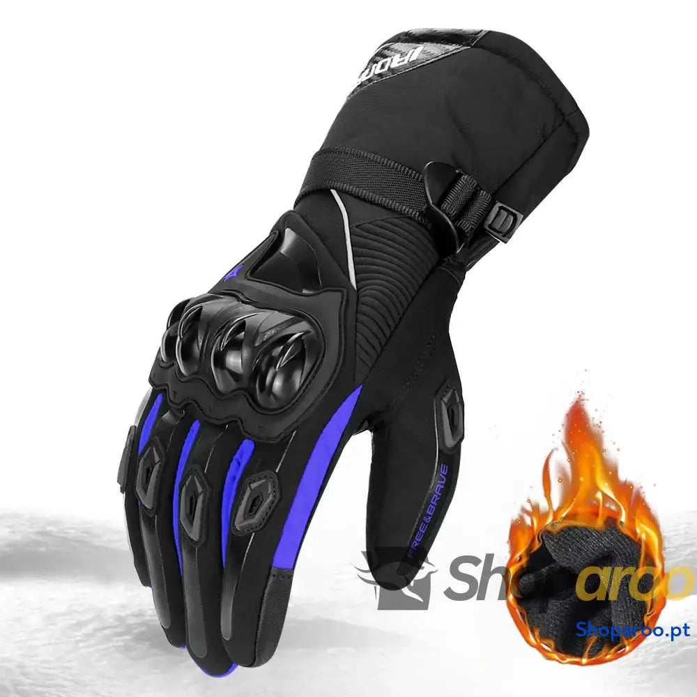 Luvas impermeáveis de moto HEROBIKER unissexo para inverno