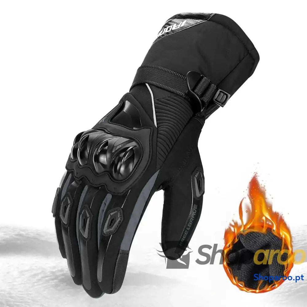 Luvas impermeáveis de moto HEROBIKER unissexo para inverno