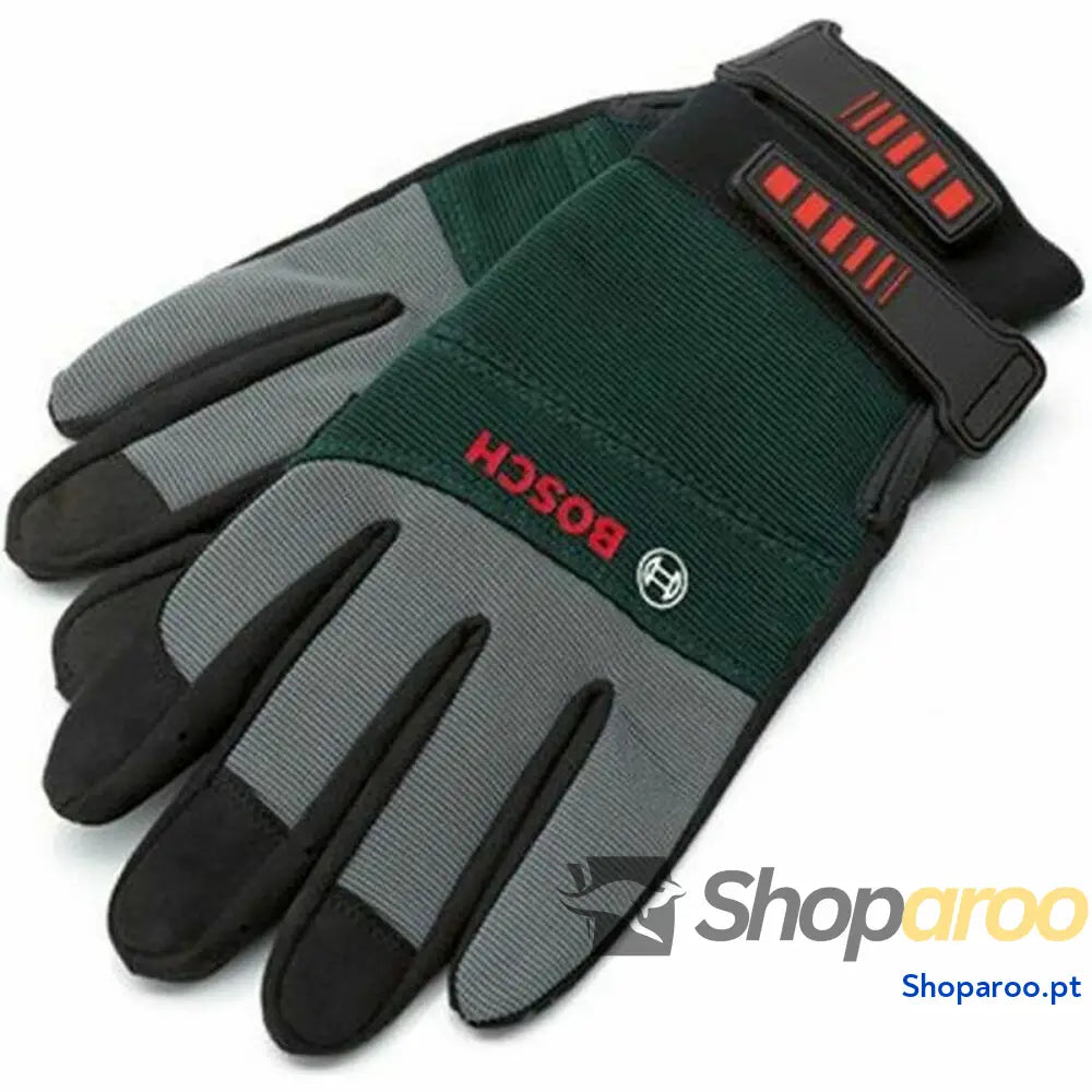 Luvas para jardinagem BOSCH F016800314 Verde Cinzento XL