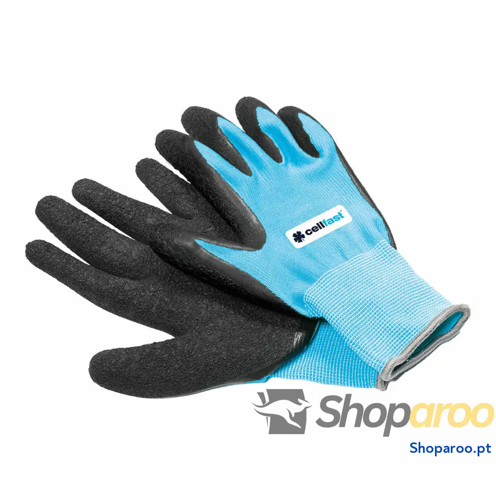 Luvas para jardinagem Cellfast Azul Borracha natural M 8