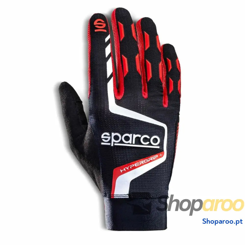 Luvas Sparco HYPERGRIP+ Preto/Vermelho 11