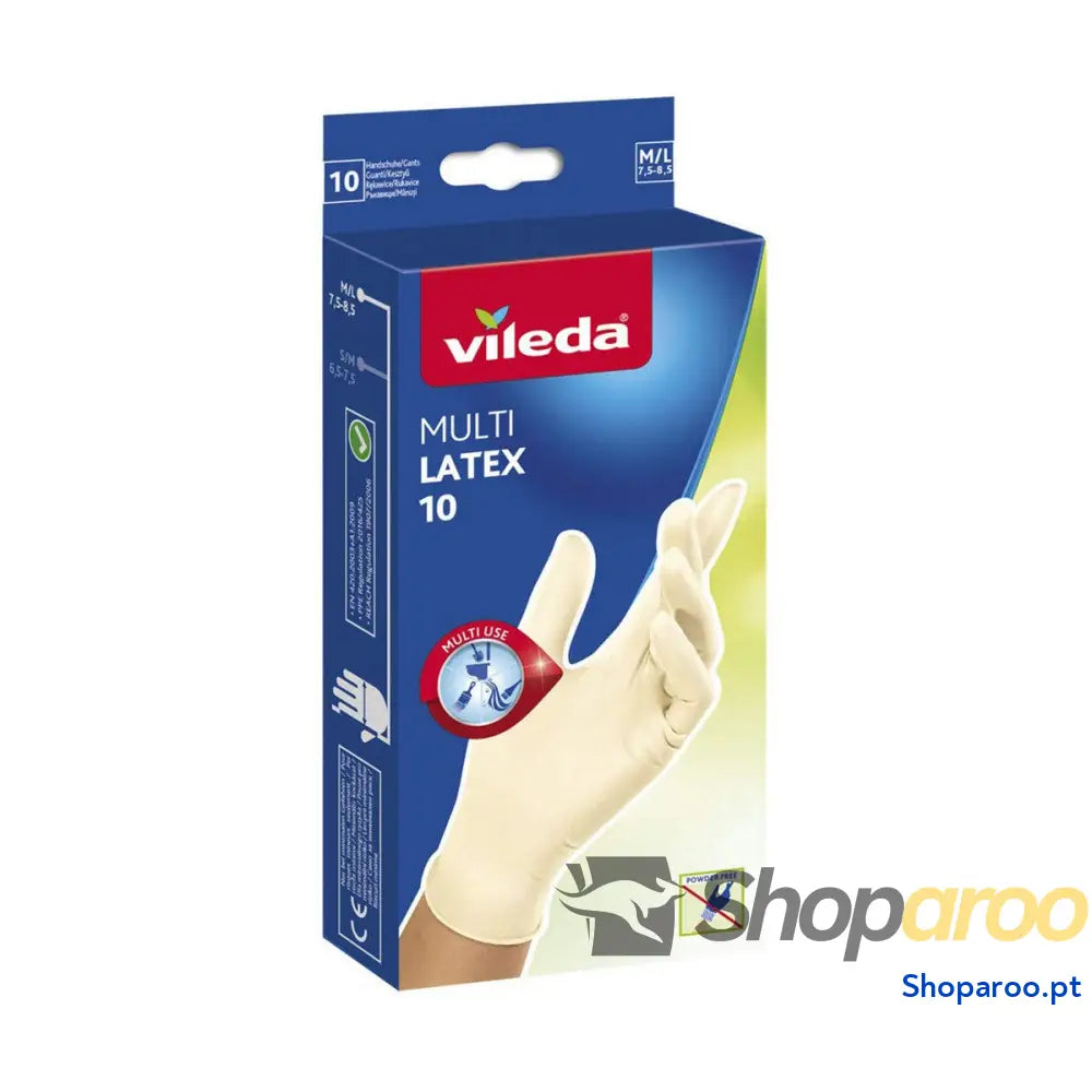 Luvas Vileda M/L 10 pares