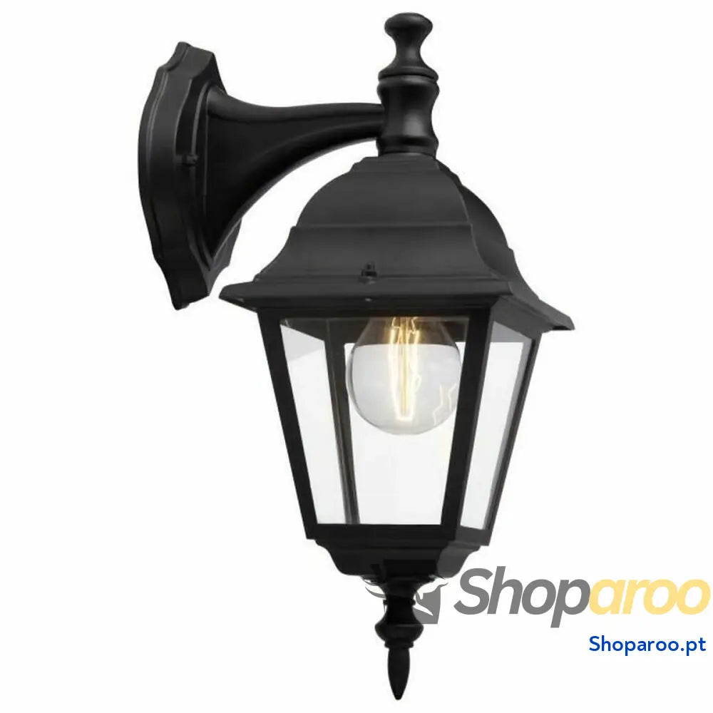 Luz de Parede Brilliant 44282/06 Preto Metal 60 W E27