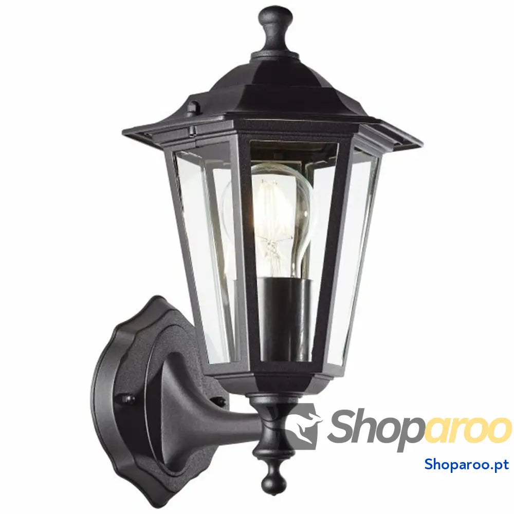 Luz de Parede Brilliant Carleen Exterior E27 Preto 60 W