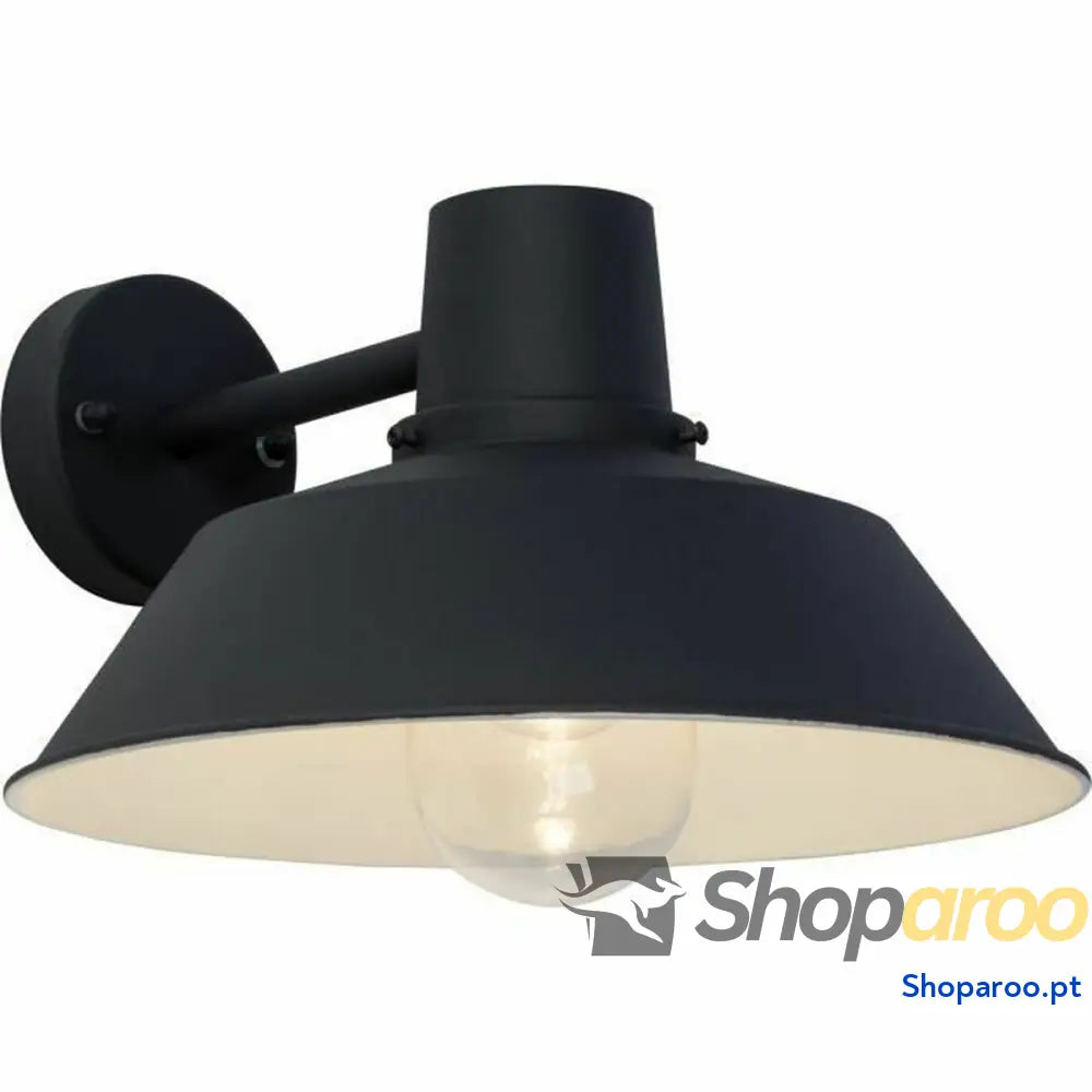Luz de Parede Brilliant Preto Antracite Metal 60 W E27