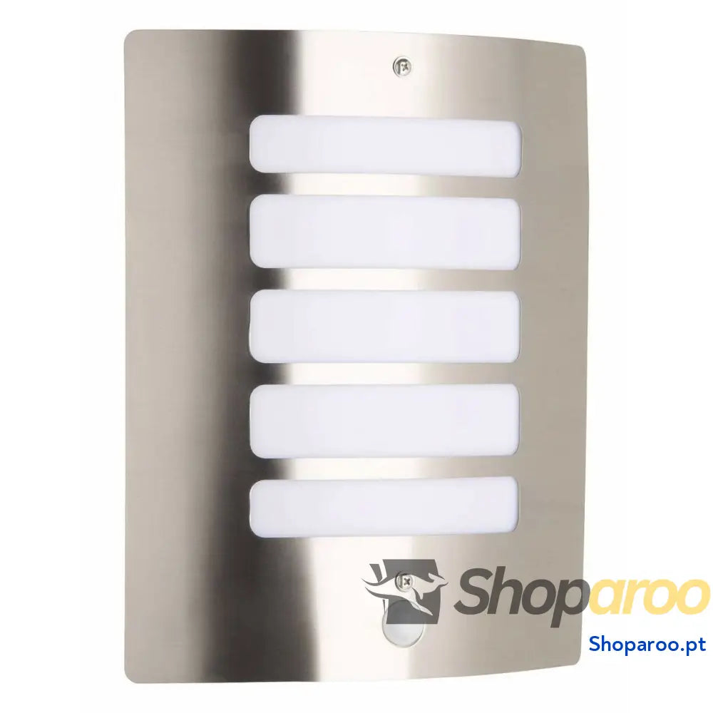 Luz de Parede Brilliant Todd Prateado Metal 60 W E27