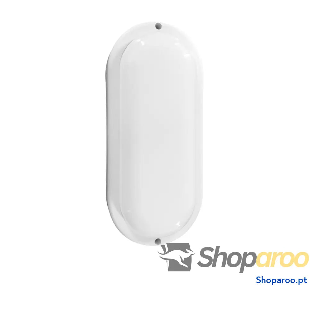 Luz de Parede EDM 32449 Branco Plástico F 18 W 120 W 1820 Lm Sensor de Movimento Sensor de luz Oval (6400 K)