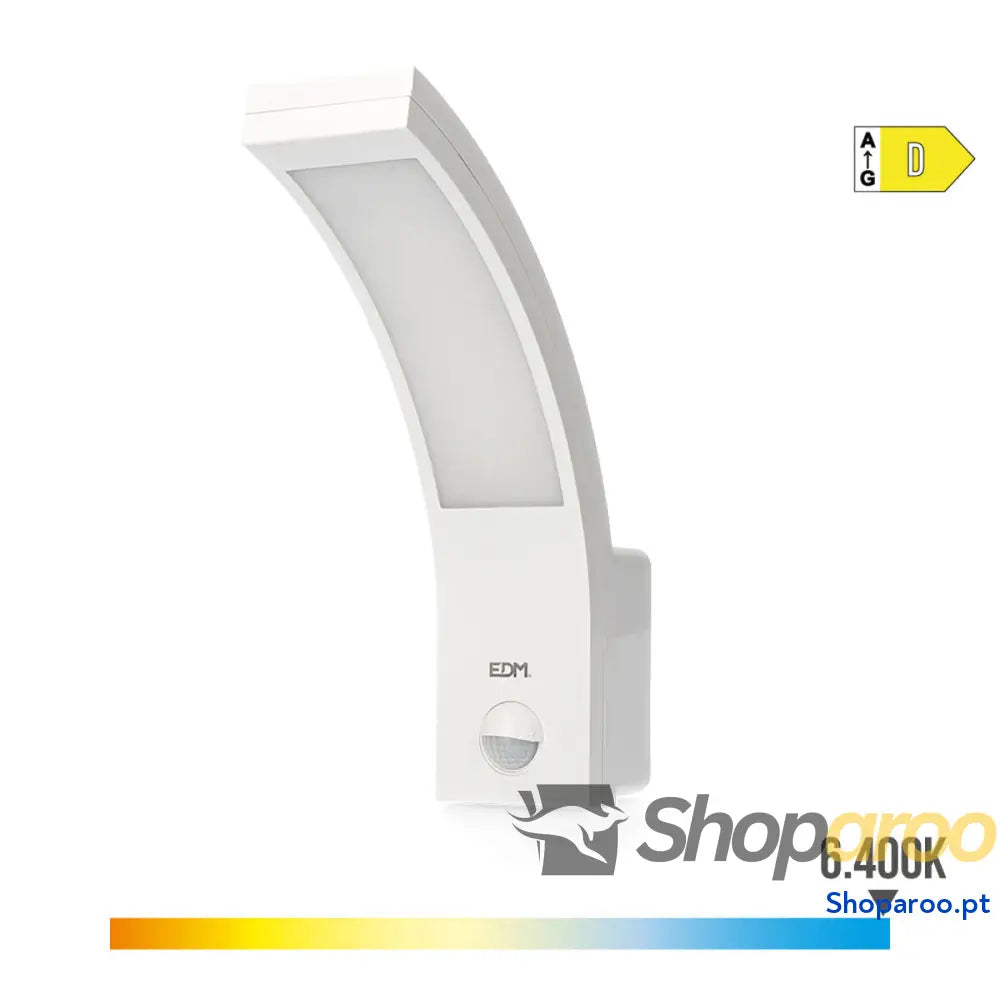 Luz de Parede EDM 32536 Polipropileno A B 10 W 750 Lm Branco Exterior (6400 K)