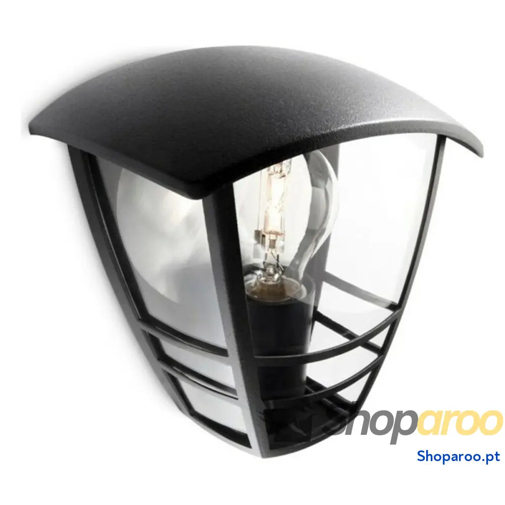Luz de Parede Philips 15387/30/16 Preto Alumínio 60 W E27