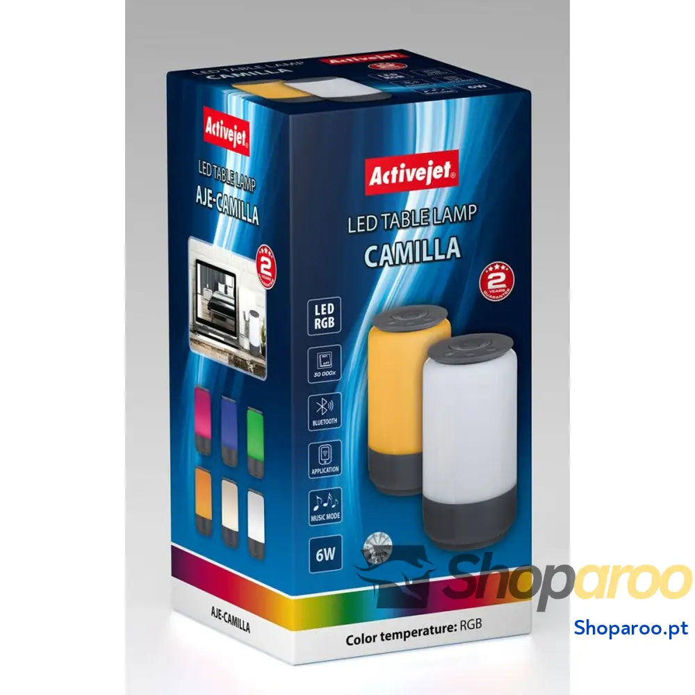 Luz de presença Activejet AJE-CAMILLA RGB Preto Sim 80