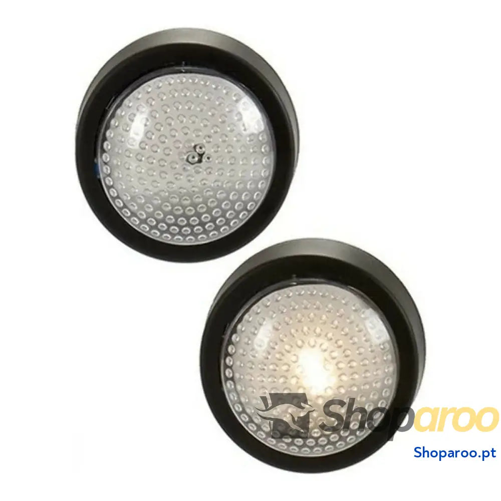 Luz de presença Kipit Branco Preto poliestireno