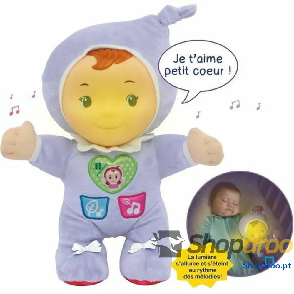 Luz de presença Vtech Baby Louison, mon lumi poupon