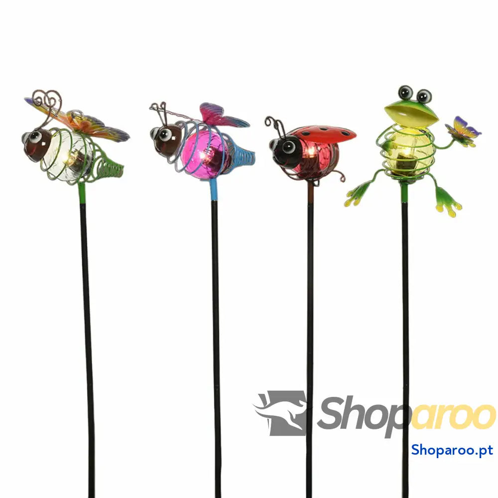 Luz solar Lumineo 898092 Estaca animais 14 x 10 x 80 cm