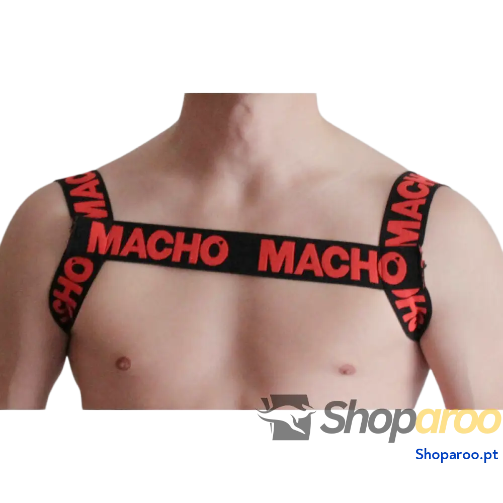 MACHO - ARNÊS VERMELHO