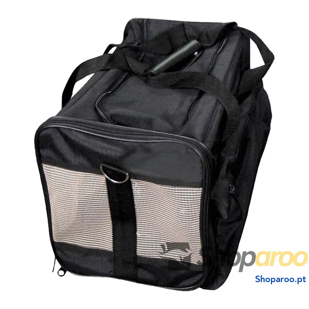 Mala a tira colo para animais de estimação Gloria Trip Preto Dobrável 52 x 30 x 30 cm