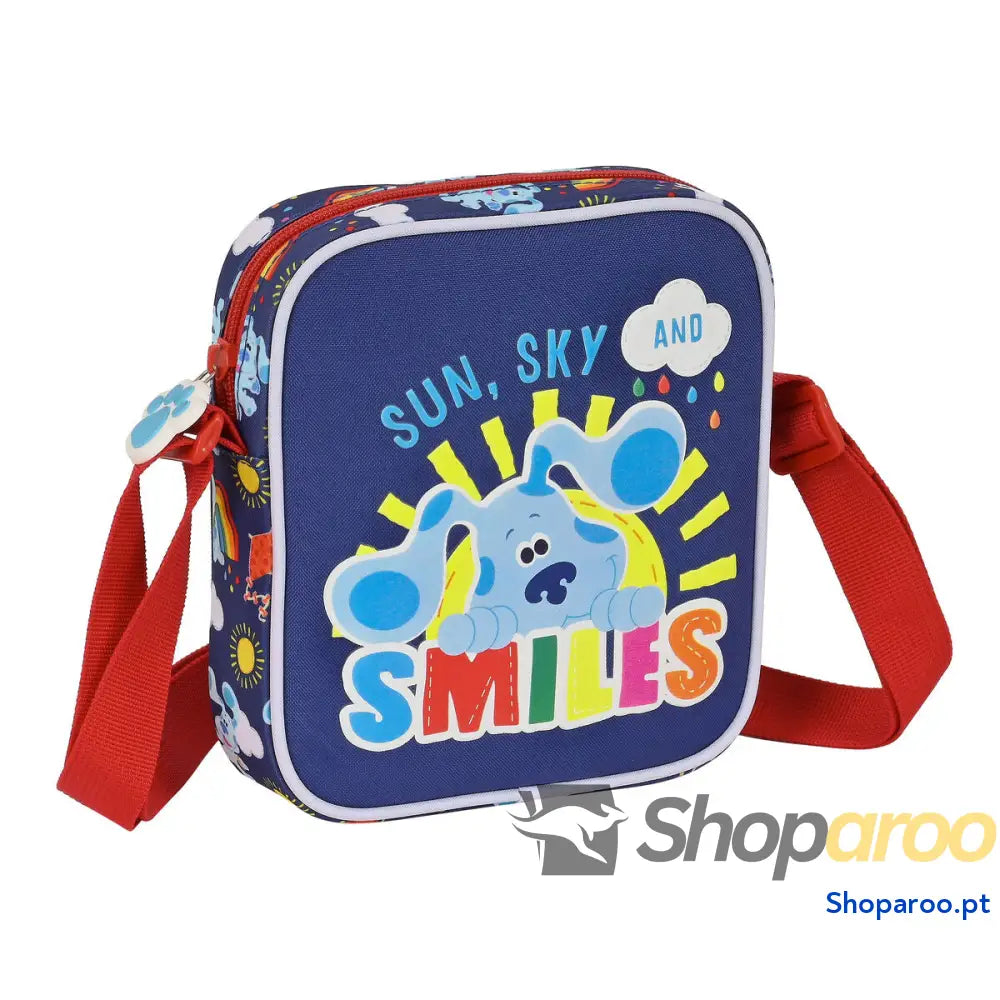 Mala a Tiracolo Blue's Clues Azul Marinho (16 x 18 x 4 cm)