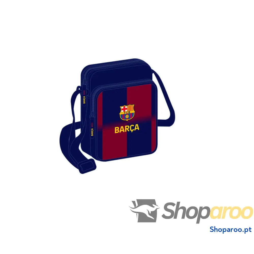 Mala a Tiracolo F.C. Barcelona Azul Grená 16 x 22 x 6 cm