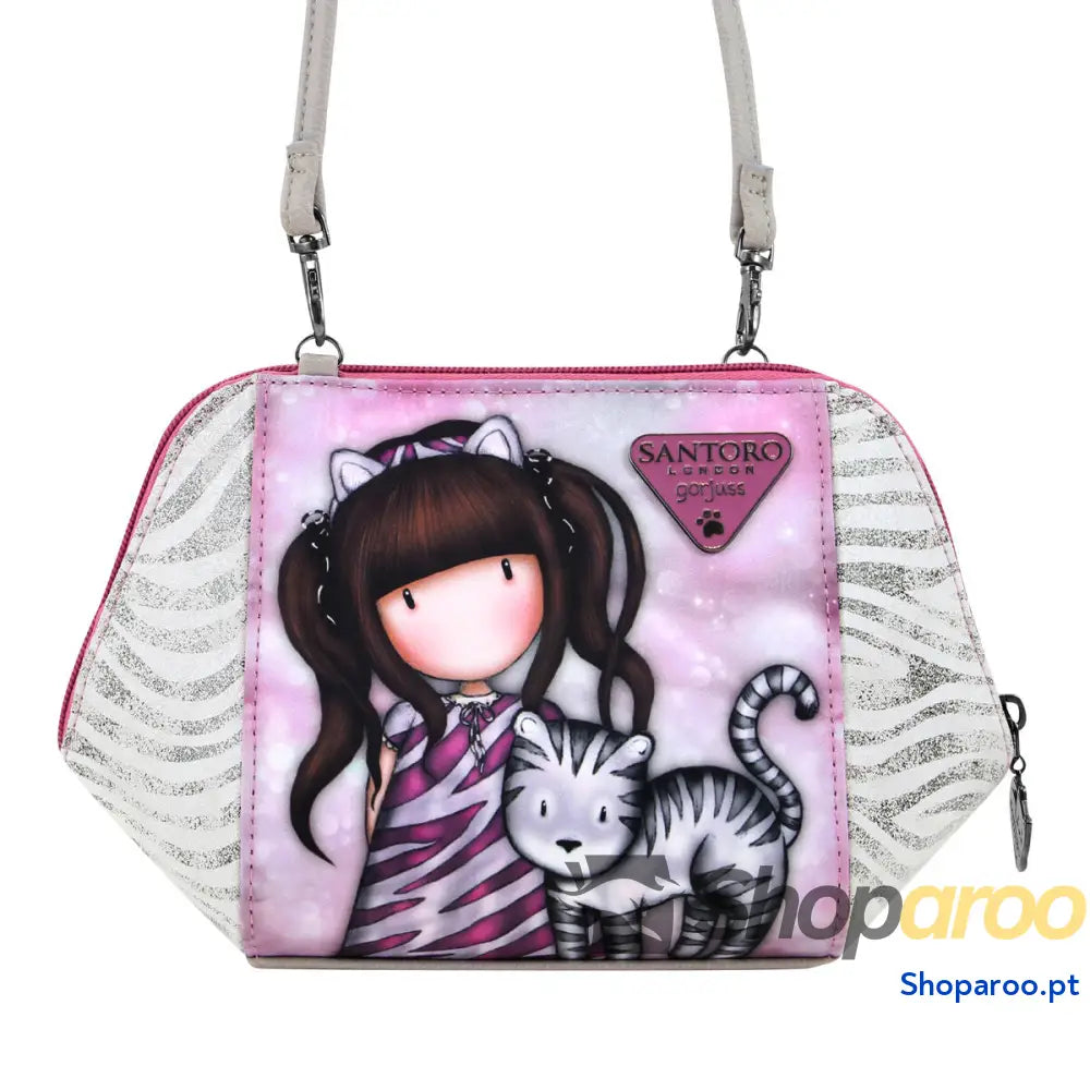 Mala a Tiracolo Gorjuss Ruby wild Cinzento (26 x 15,5 x 9,5 cm)